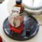 Medium Black Marble Platter 10 inch